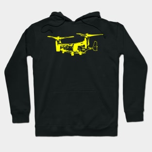 Bell Boeing V-22 Osprey - Yellow Design Hoodie